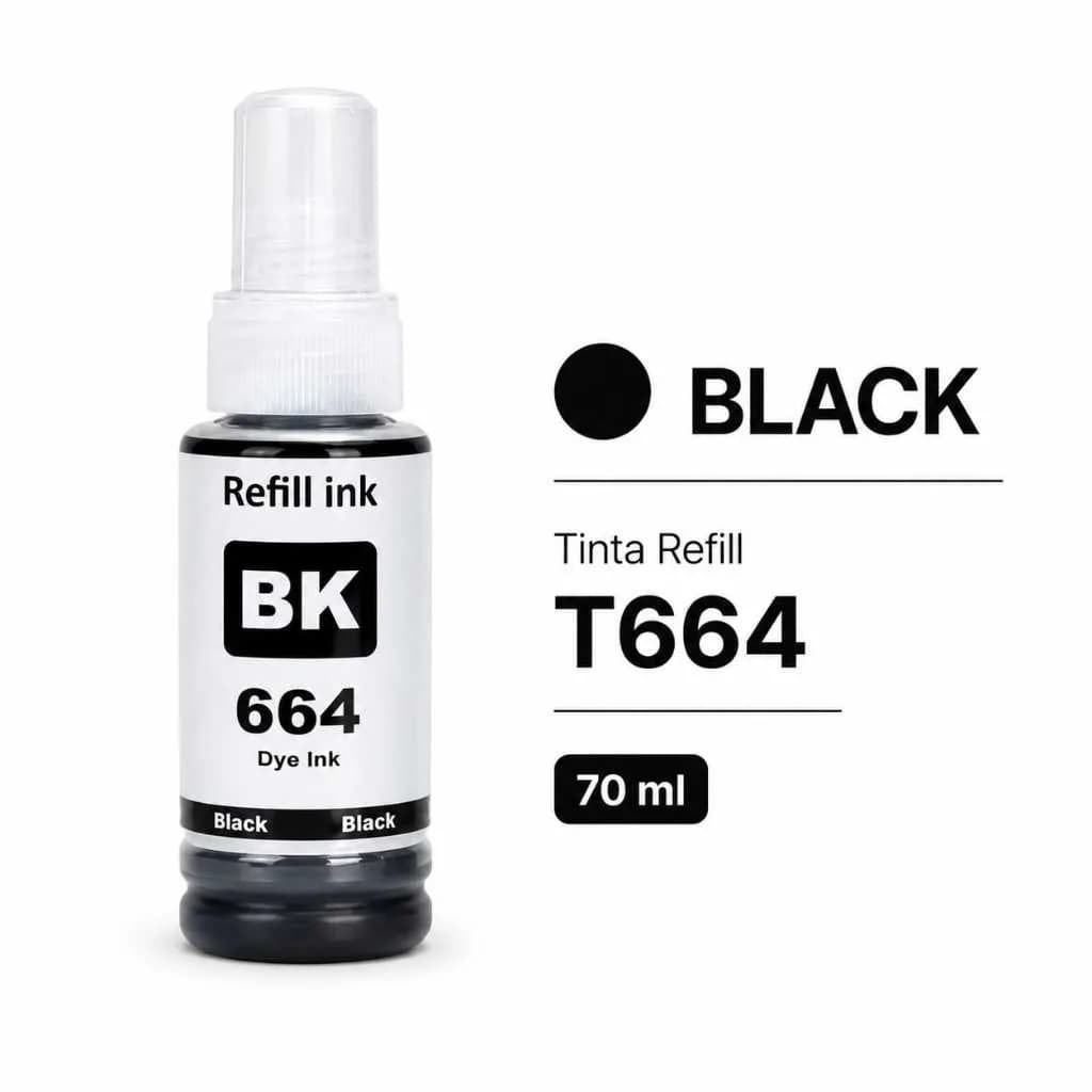 Tinta Refill INK BK (664)